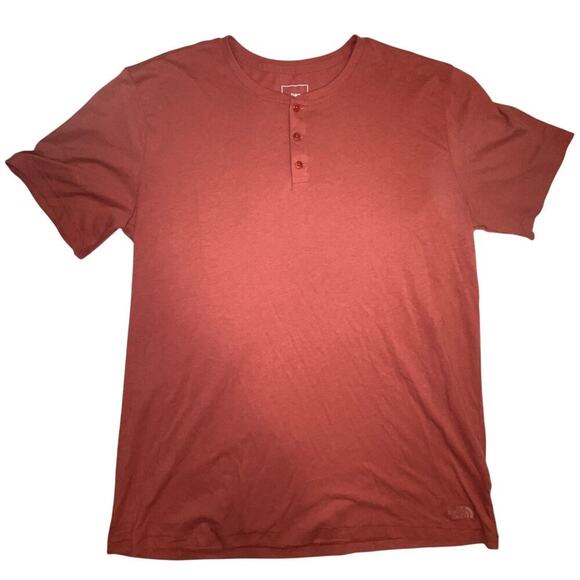 NWOT Mens The North Face Button Tee Size Large - Picture 1 of 6
